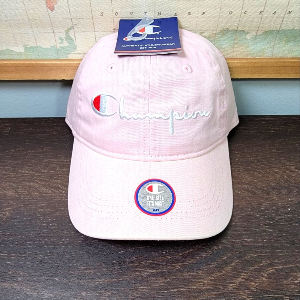 BRAND NEW Champion Sport Pink Adjustable Hat